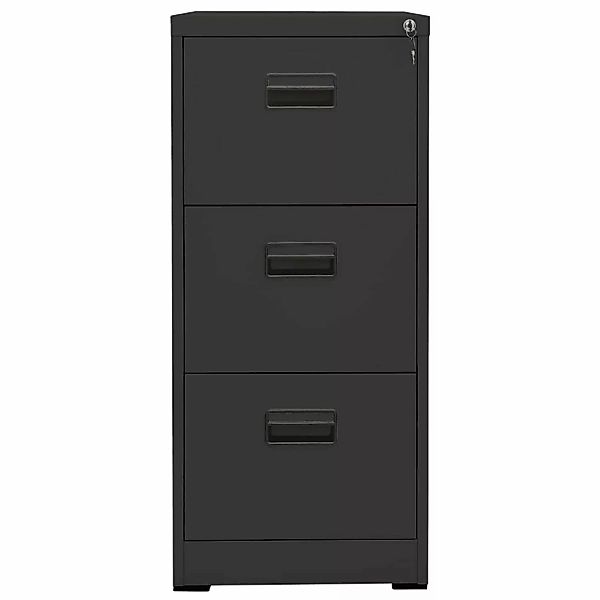 Vidaxl Aktenschrank Anthrazit 46x62x102,5 Cm Stahl günstig online kaufen