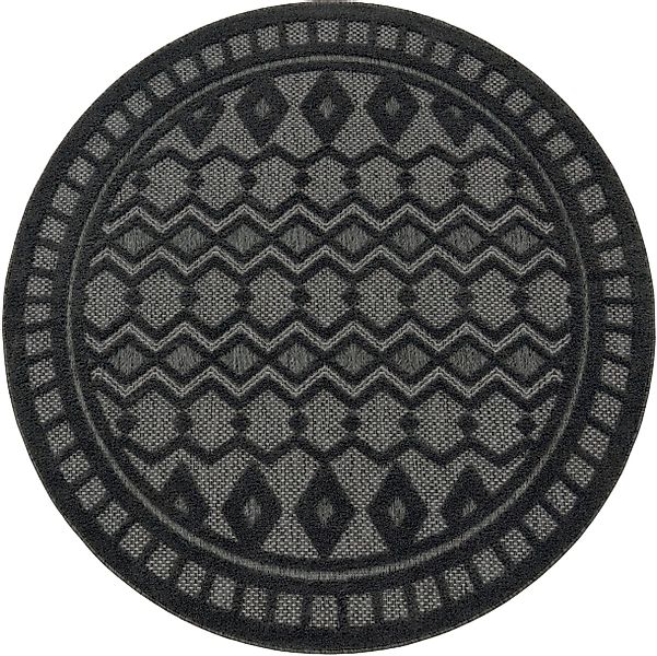 Paco Home Teppich Livorno 671, rund, günstig online kaufen