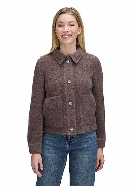 Cartoon Jackenblazer "Cartoon Damen Casual-Jacke mit aufgesetzten Taschen" günstig online kaufen