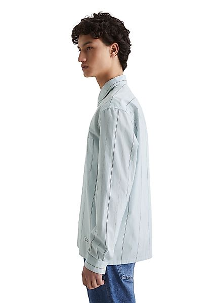 Marc OPolo DENIM Langarmhemd "aus Bio-Baumwoll-Popeline" günstig online kaufen