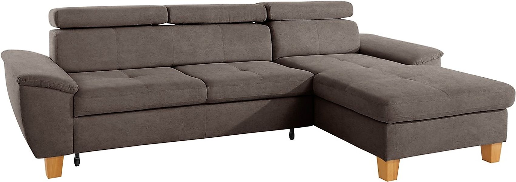 exxpo - sofa fashion Ecksofa »Enya, aufwendige Detailverarbeitung, hoher Si günstig online kaufen