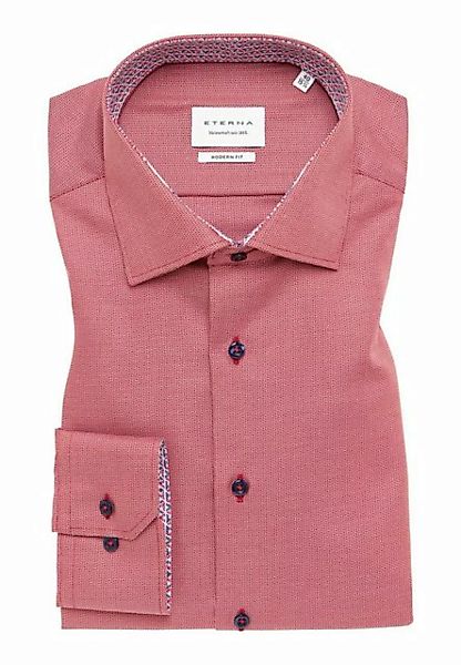 Eterna Langarmhemd - Hemd - modern fit - bügelfrei - ohne Brusttasche günstig online kaufen