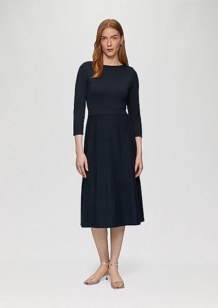 s.Oliver BLACK LABEL Maxikleid Tailliertes Strickkleid günstig online kaufen