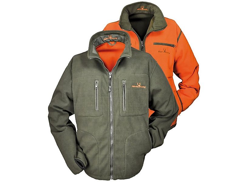 Hubertus® Hunting Outdoorjacke Wende-Fleecejacke "Helsinki" Jagdjacke Drück günstig online kaufen