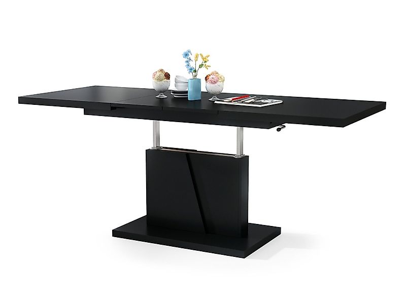 Mazzoni Couchtisch Grand Noir Schwarz matt günstig online kaufen