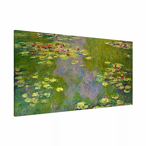 Magnettafel - Querformat 2:1 Claude Monet - Grüne Seerosen günstig online kaufen