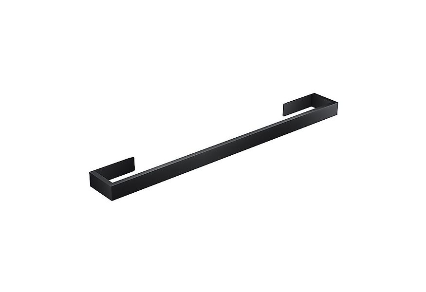 SONNI Handtuchhaken Handtuchstangen ohne bohren Edelstahl 60cm Schwarz/Silb günstig online kaufen