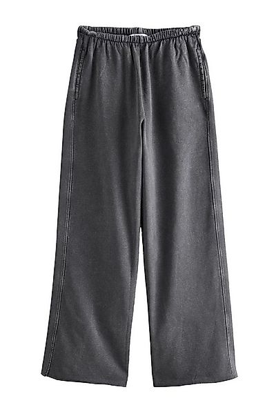 Next Jogginghose Washed-Jogginghose mit weitem Bein (1-tlg) günstig online kaufen