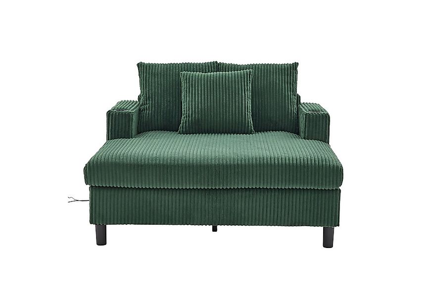 LVHOM Polsterliege XXL Relaxsessel mit LED-Licht & Ladestation - Haustierfr günstig online kaufen