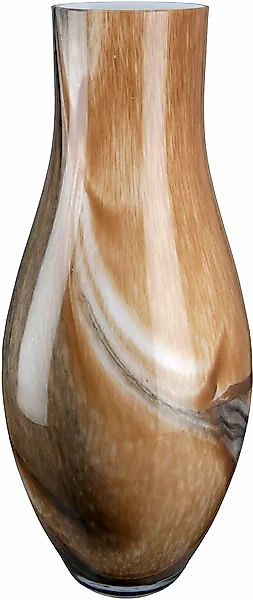 GILDE Tischvase »Draga, Höhe ca. 40 cm« dekorative Vase aus Glas, Blumenvas günstig online kaufen