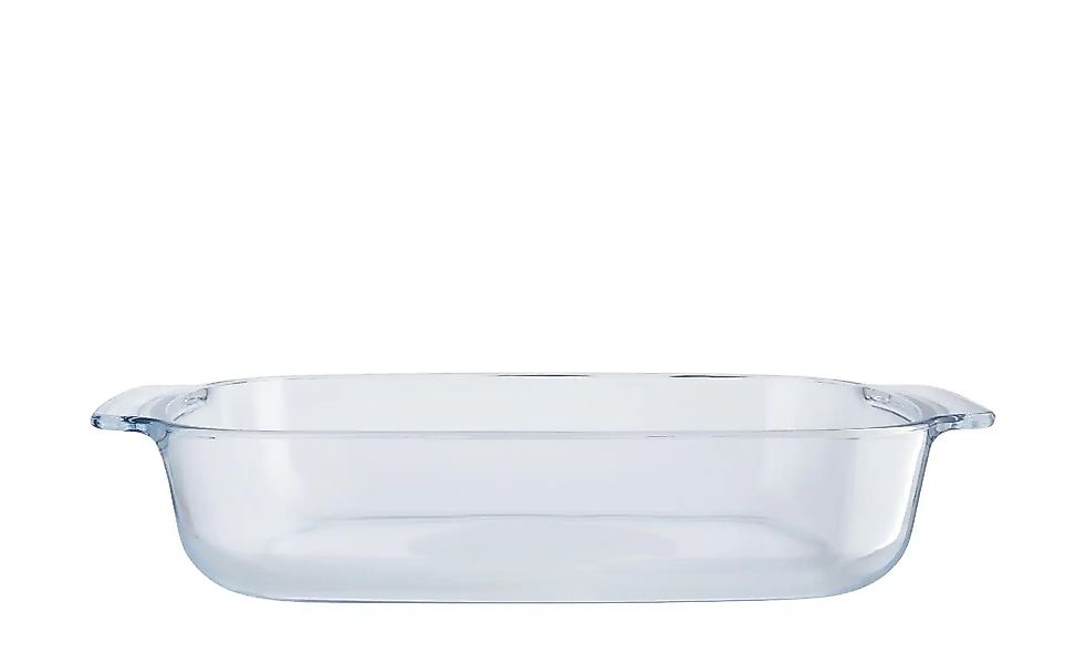 KHG Auflaufform mit Griffen 2 0 l   ¦ transparent/klar ¦ Glas ¦ Maße (cm): günstig online kaufen