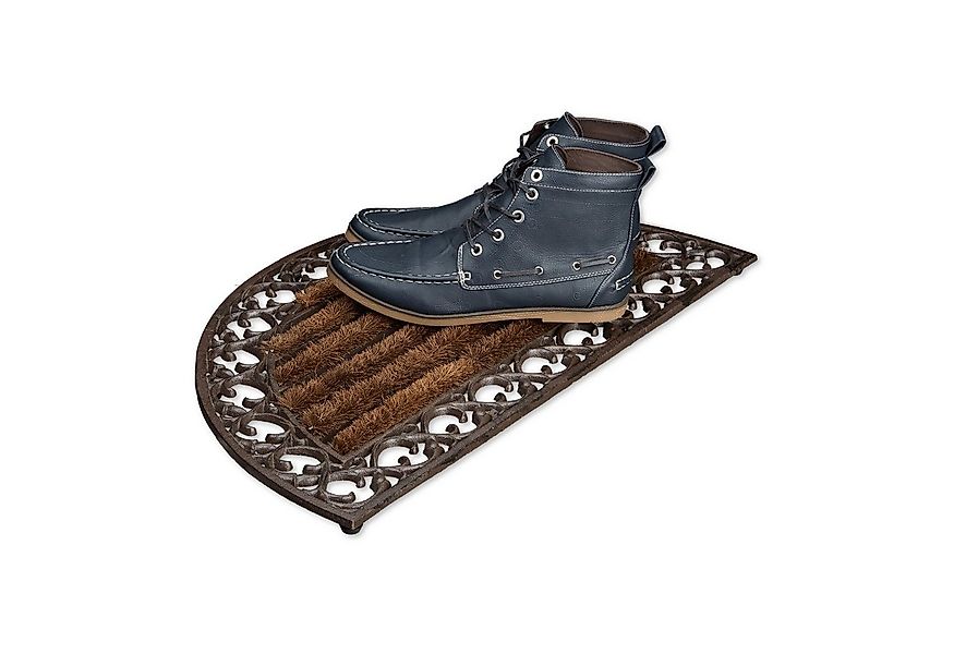 relaxdays Fußmatte Fußabtreter Gusseisen, Höhe: 40 mm, A günstig online kaufen