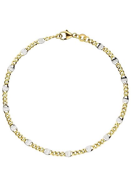 JOBO Goldarmband, Steg-Panzerarmband 333 Gold massiv 19 cm günstig online kaufen