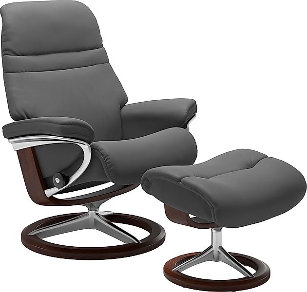 Stressless Relaxsessel "Sunrise" mit Signature Base, Größe M, Gestell Braun günstig online kaufen