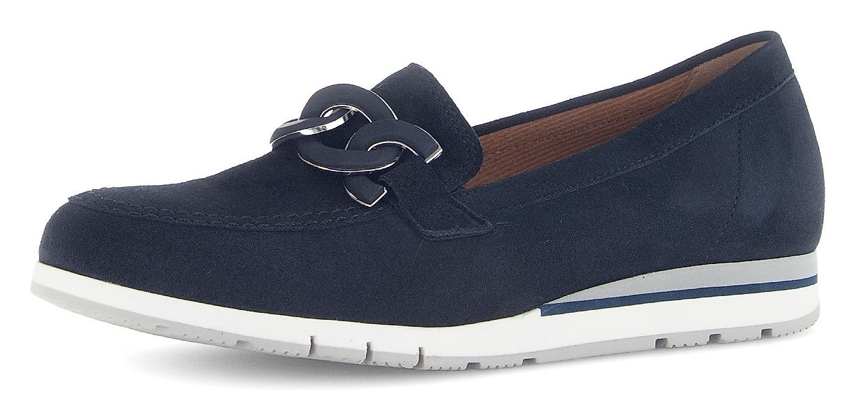 Gabor FLORENZ Slipper, Keilabsatz, Schlupfschuh, Komfortschuh, günstig online kaufen