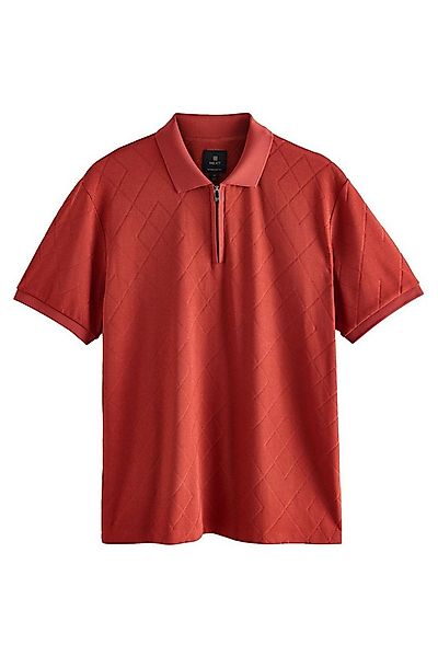 Next Poloshirt Edles Regular Fit Poloshirt mit 1/4-Reißverschluss (1-tlg) günstig online kaufen