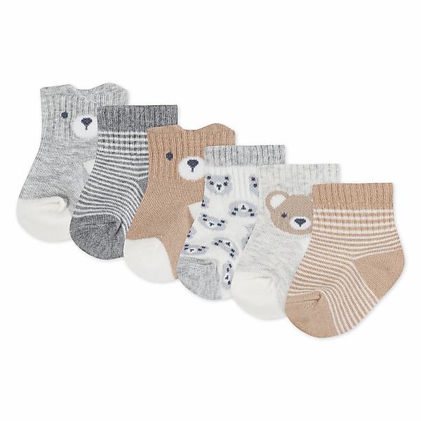 HUGGIES babywear Socken "HGHB 6PK SOCK" Packung, 6 Paar tlg. mit Stickereie günstig online kaufen