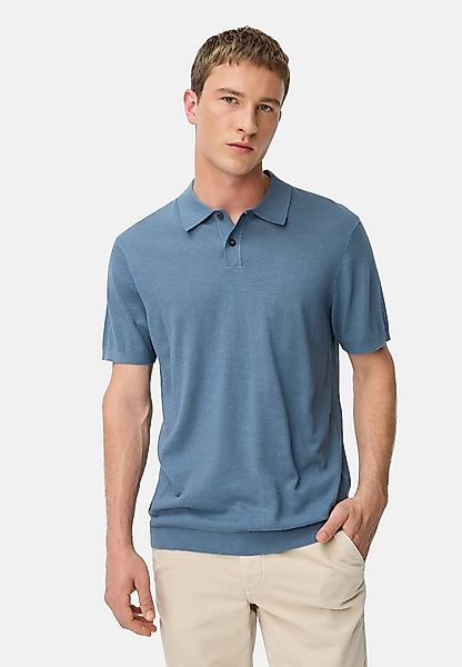 camel active Poloshirt Leichtes Strick-Polo aus reiner Baumwolle Kurzarm Sh günstig online kaufen