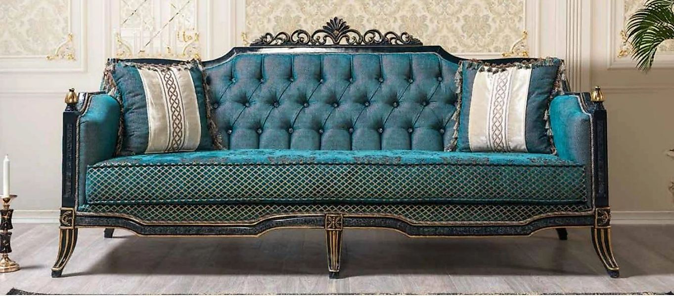 JVmoebel Sofa Chesterfield Sofa Dreisitzer Couch 3er Couchen Barock Rokoko, günstig online kaufen