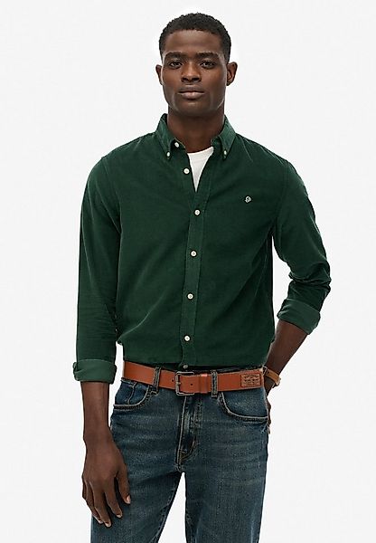 Superdry Langarmhemd CLASSIC NEEDLE CORD SHIRT Baumwolle, regular fit günstig online kaufen