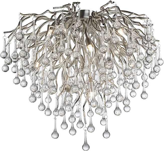 Paul Neuhaus Deckenleuchte ICICLE, ohne Leuchtmittel, ExklusiveG9 günstig online kaufen