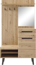 INOSIGN Garderobenschrank "Torge" im schönen Scandi Look günstig online kaufen