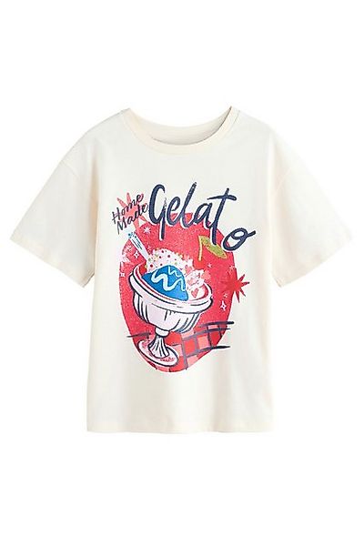 Next Oversize-Shirt Oversized T-Shirt mit Food-Grafik aus Baumwolle (1-tlg) günstig online kaufen