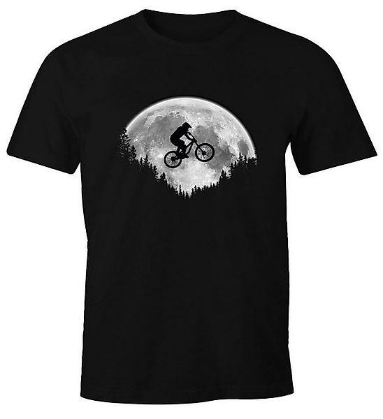 MoonWorks Print-Shirt Herren T-Shirt Mountainbiking MTB günstig online kaufen