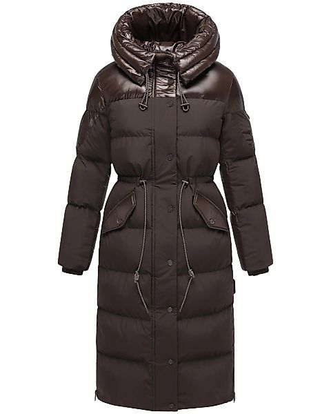 Navahoo Steppmantel "Knusperherz 14", Langer gesteppter Damen Wintermantel günstig online kaufen