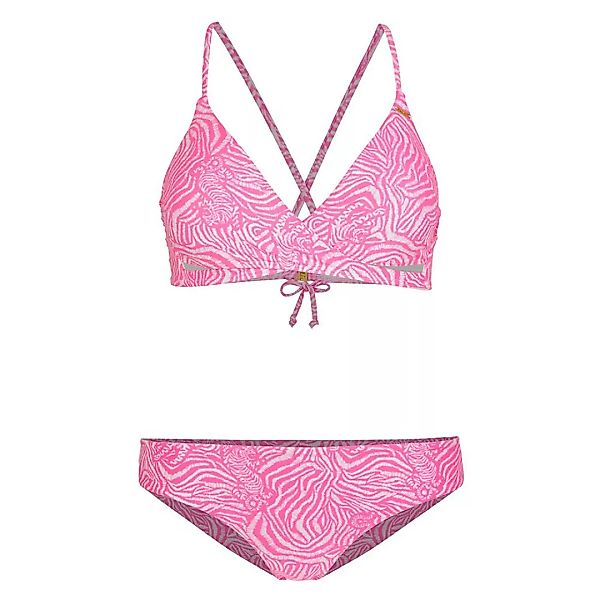 O´neill Baay Maoi Mix Fixed Bikini 42 White All Over Print / Pink / Purple günstig online kaufen