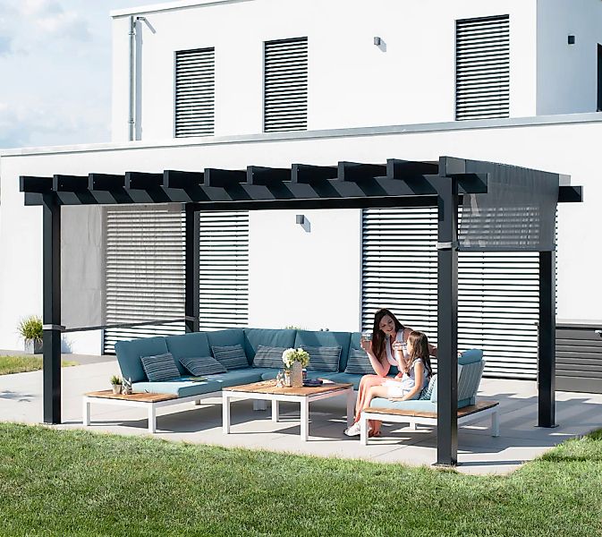 Sojag Pavillon "Yamba 10x16 anthrazit", BxTxH: 495x295x253 cm günstig online kaufen