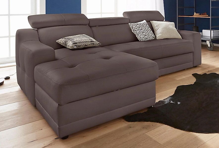exxpo - sofa fashion Ecksofa "Lotos, bequem und funktionell, L-Form", mit K günstig online kaufen