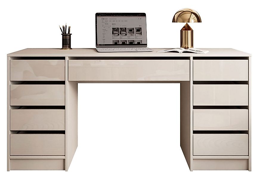 Lookway Schreibtisch MADA DOUBLE mit Schubladen (1x Schreibtisch), Breite: günstig online kaufen