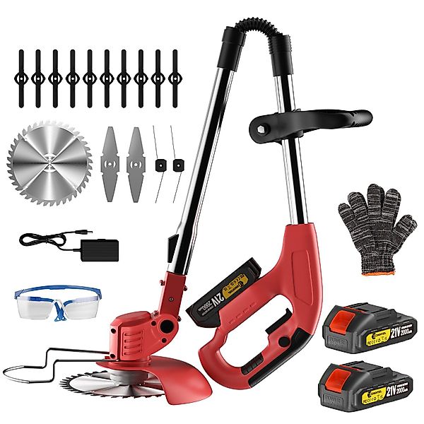 CONENTOOL Akku-Rasentrimmer 21V Rasentrimmer mit Akku günstig online kaufen