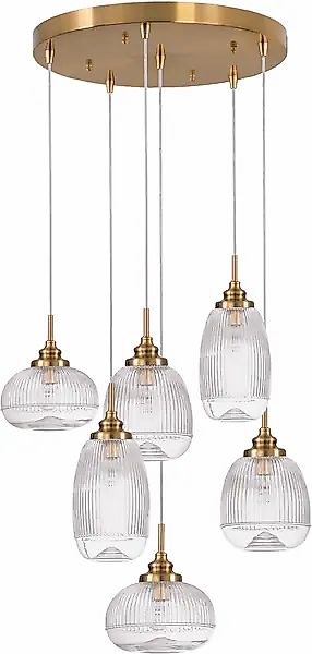 Nova Luce Hängeleuchten »MOND« E14 1 Stk. Ohne Beleuchtung günstig online kaufen