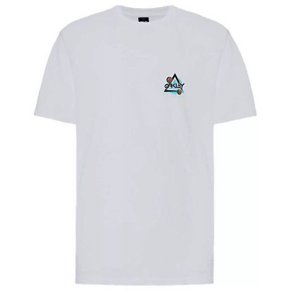 Oakley Apparel Space Polygon Kurzärmeliges T-shirt XL White günstig online kaufen