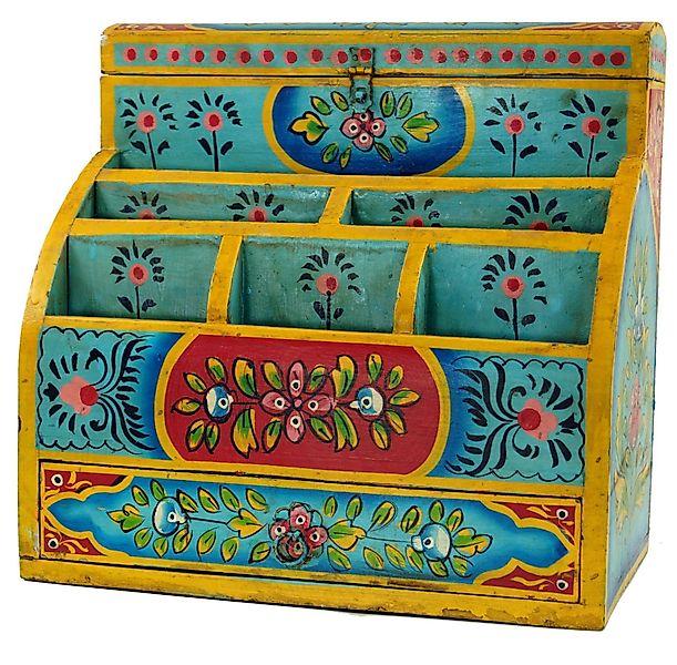 Guru-Shop Aufbewahrungsdose Vintage Schreibtisch Ordner, Schreibtisch.. günstig online kaufen