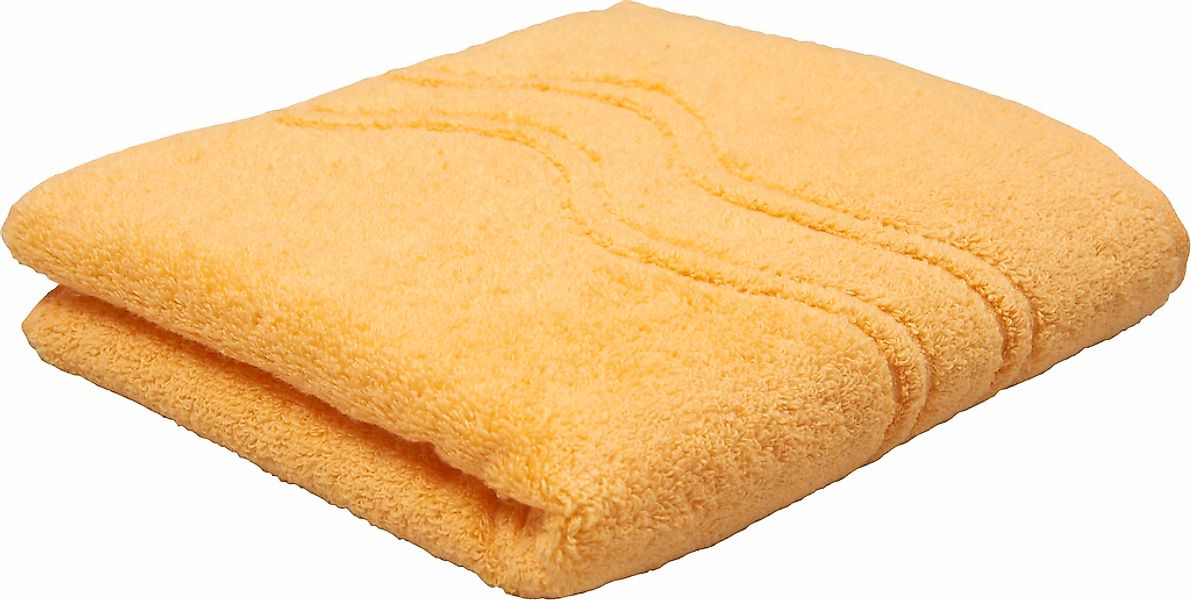 ROSS Handtuch "Cashmere feeling" 100% Baumwolle, mit Wellen-Bordüre, große günstig online kaufen