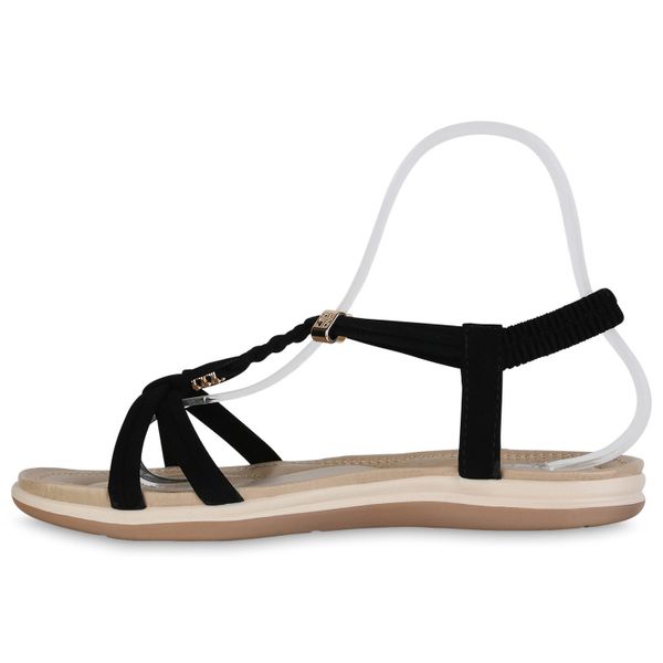 VAN HILL 840308 Riemchensandale Damen Sandalen günstig online kaufen