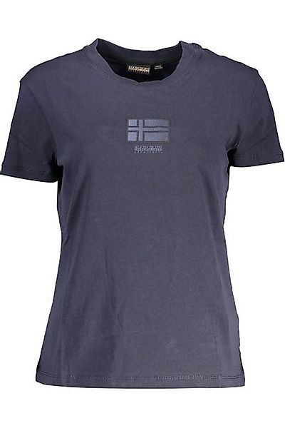 Napapijri T-Shirt Damen Kurzarm T-Shirt Blau – Stilvoll bedruckt günstig online kaufen