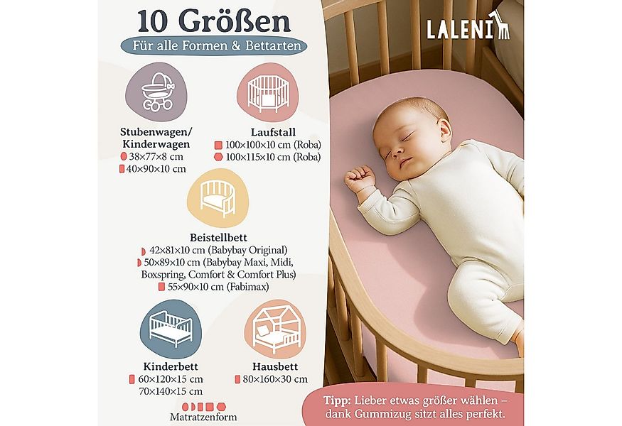 Laleni Spannbettlaken Atmungsaktives weiches und wärmendes Spannbettlaken, günstig online kaufen