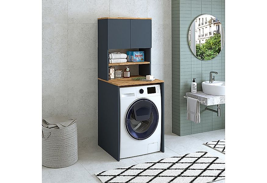 Roomart Waschmaschinenumbauschrank (Waschmaschinenschrank Überbauschrank Ha günstig online kaufen