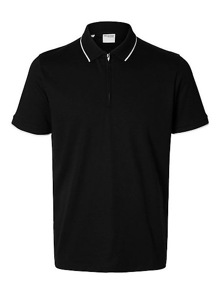 SELECTED HOMME Poloshirt - Stilvolles und modisches kurzarm Poloshirt mit Z günstig online kaufen