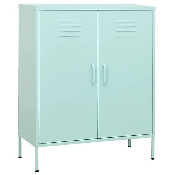 Lagerschrank Minzgrün 80x35x101,5 Cm Stahl günstig online kaufen
