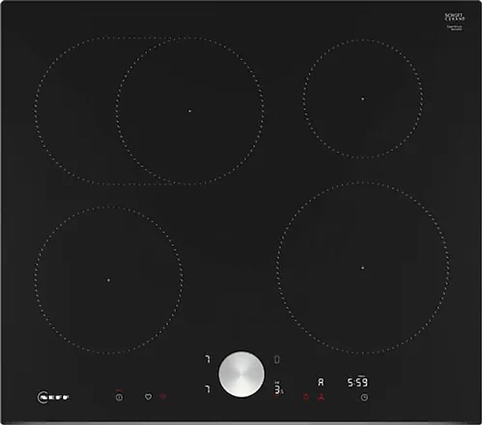 NEFF Induktions-Kochfeld "T56FTF1L0" mit intuitiver Twist Pad Bedienung günstig online kaufen