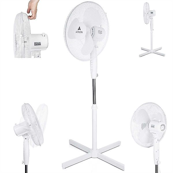 AERSON Standventilator Ventilator Ø40cm, höhenverstellbar bis günstig online kaufen