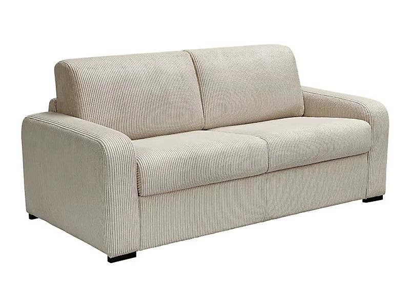 Schlafsofa mit Matratze 3-Sitzer - Liegefläche mit Lattenrost mit breiten L günstig online kaufen