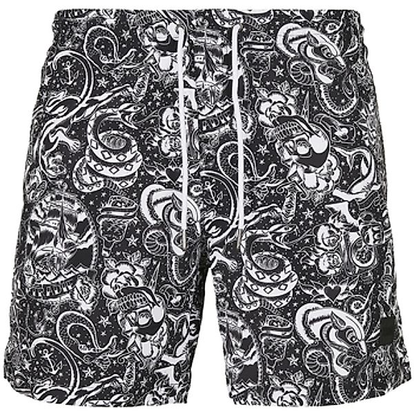 Urban Classics  Badeshorts Short de bain  pattern (Grandes tailles) günstig online kaufen