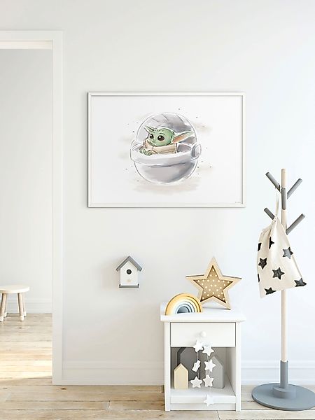 Komar Bild "Mandalorian The Child Sweet Color", Disney-Star Wars, (1 St.), günstig online kaufen