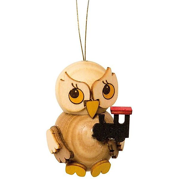 Kuhnert Dekohänger Christbaumschmuck Eulenkind mit Lok günstig online kaufen